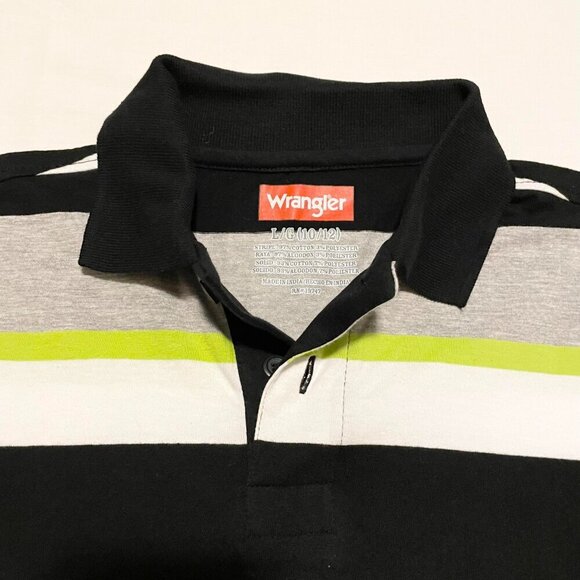 Wrangler Kids Boys Long Sleeve Shirt Size Large 10/12 - Picture 4 of 16